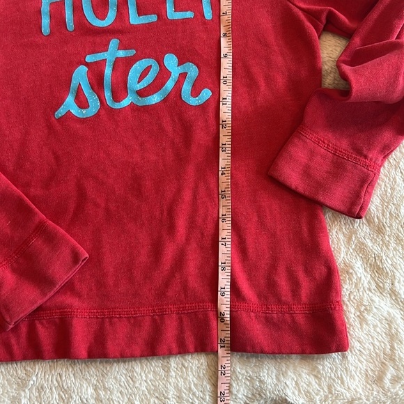 Hollister red hoodie size small - Picture 5 of 6